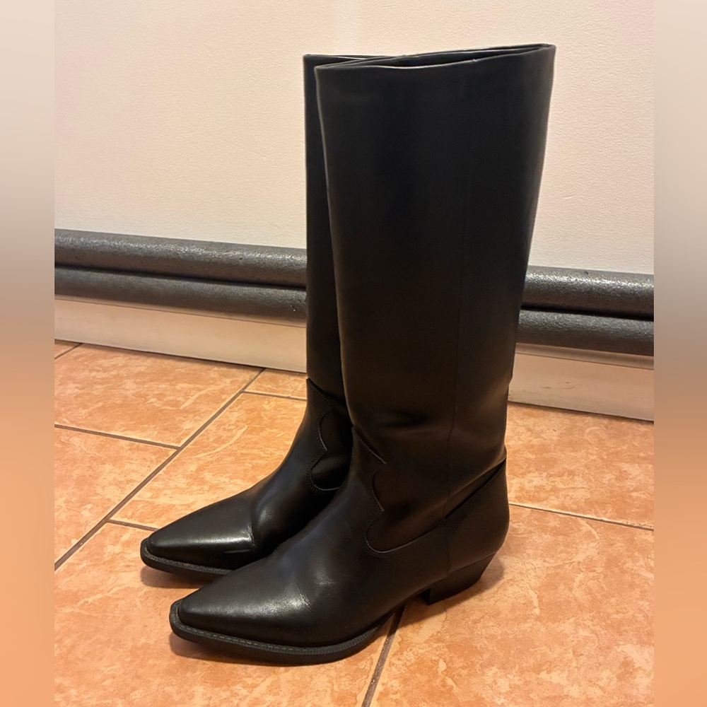 Women’s Black Leather Boots